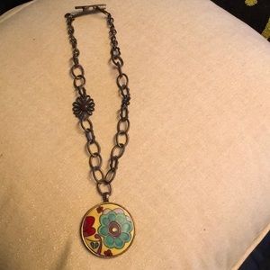 Lucky Brand Floral Pendant